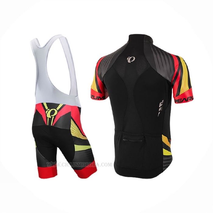 2017 Ropa Ciclismo Pearl Izumi Negro Rojo Mangas Corta y Culotte Corto